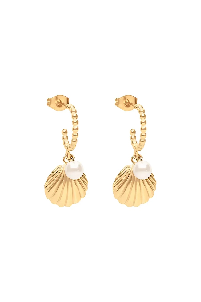 Επιχρυσωμένα σκουλαρίκια Lilou Venus