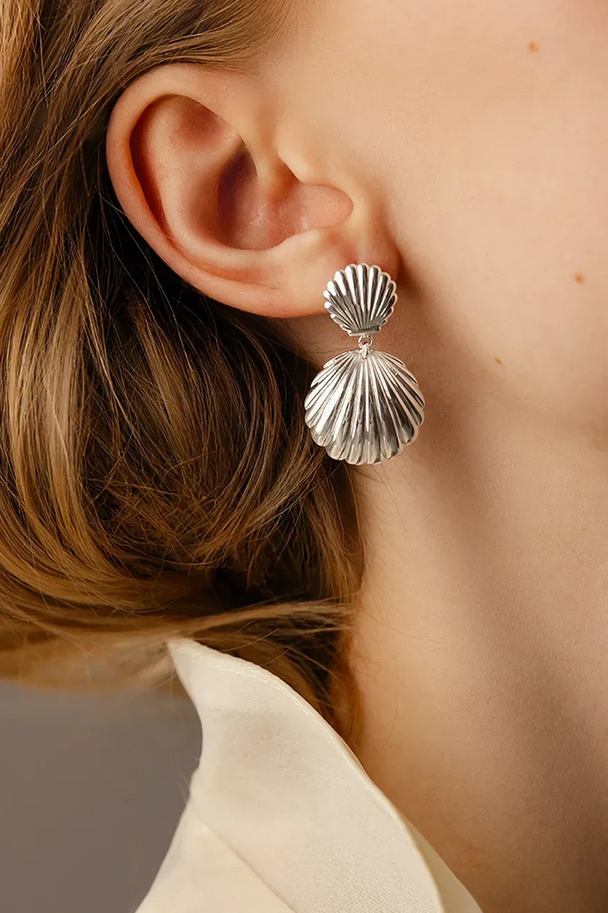 Серьги покрытые серебром Lilou Venus 254/34/KOL/SR