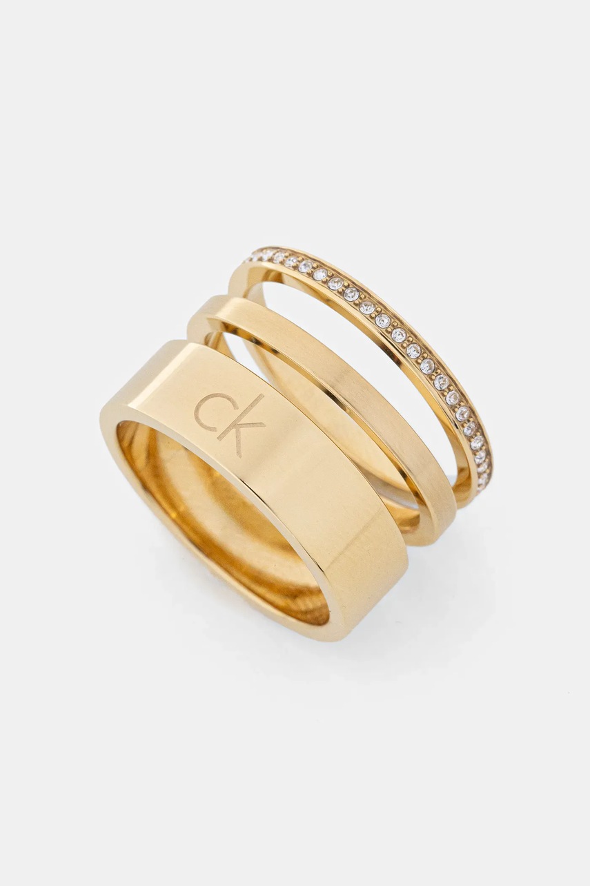 Levně Prstýnky Calvin Klein 3-pack 35000795D