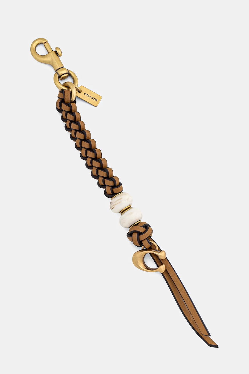 Coach breloc de piele