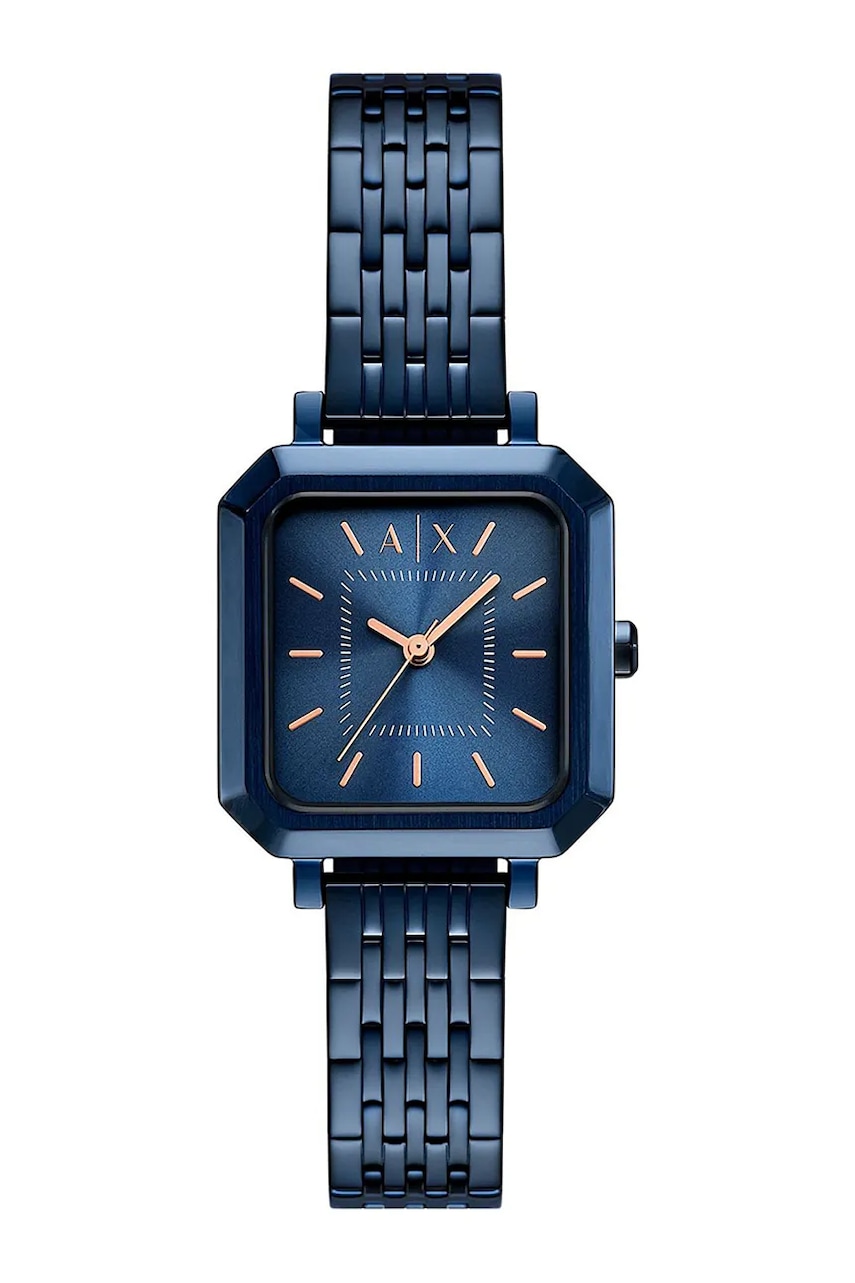 Armani Exchange ceas culoarea bleumarin, AX5730