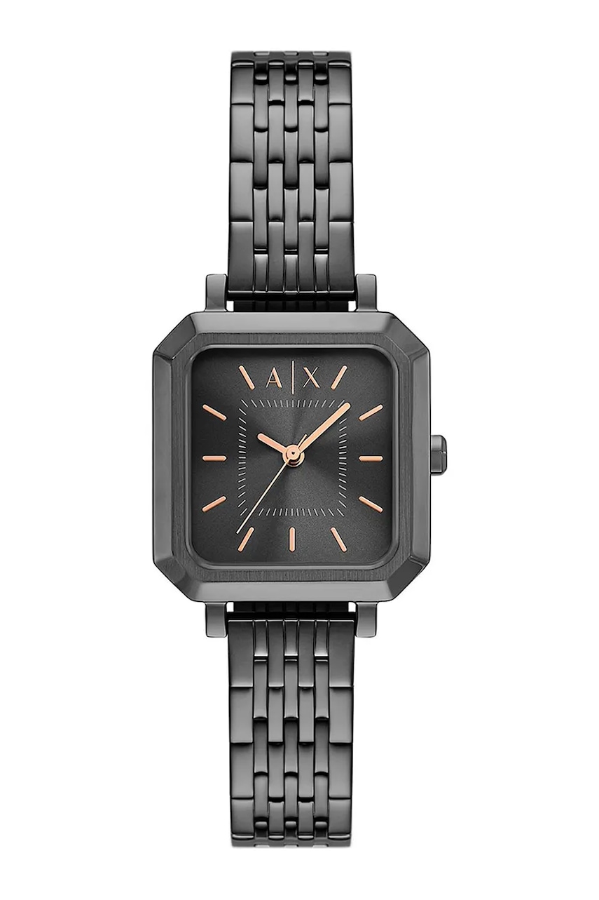 Levně Hodinky Armani Exchange dámské, černá barva, AX5732