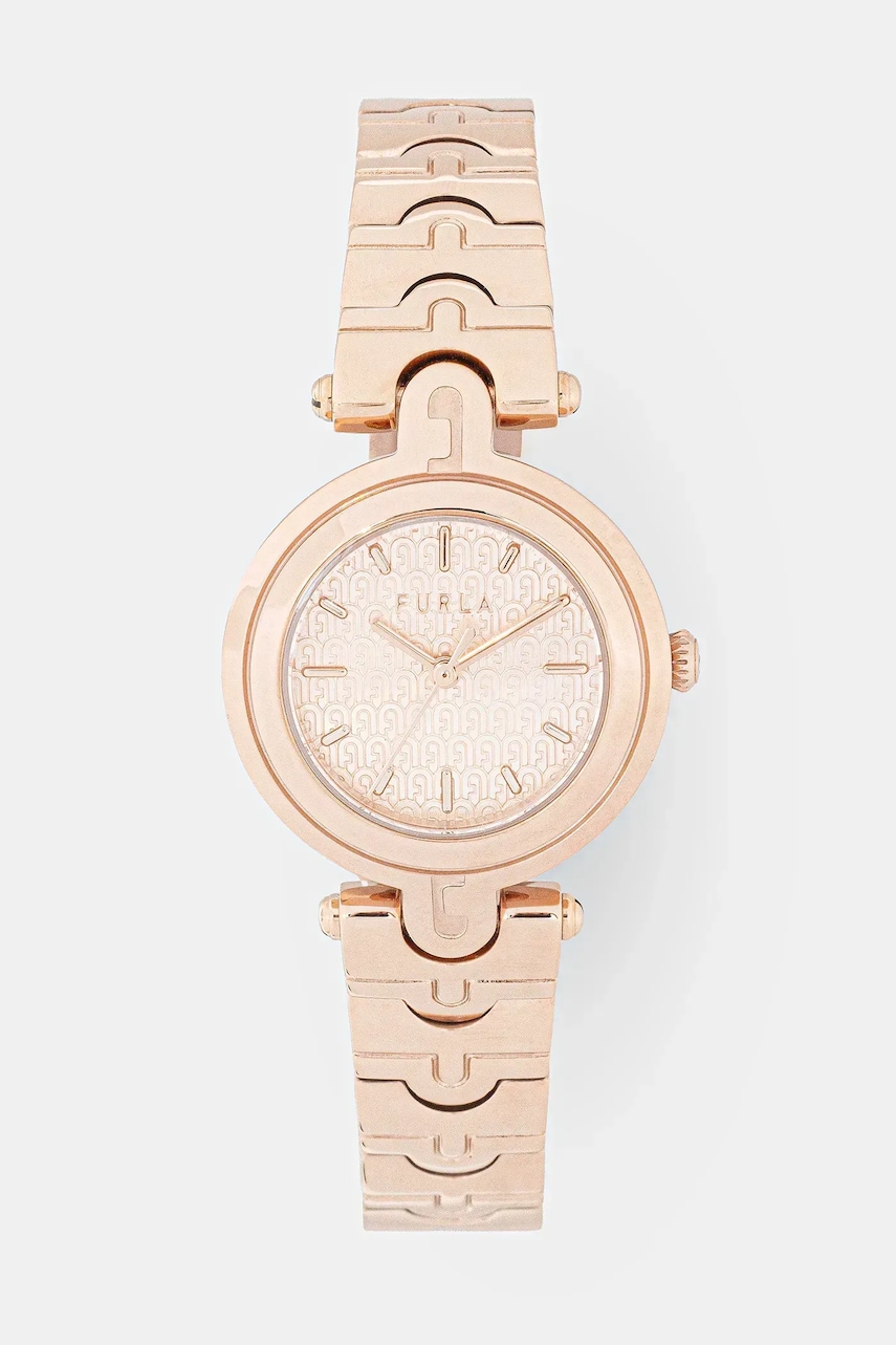 Furla ceas culoarea auriu, WW00050019L3