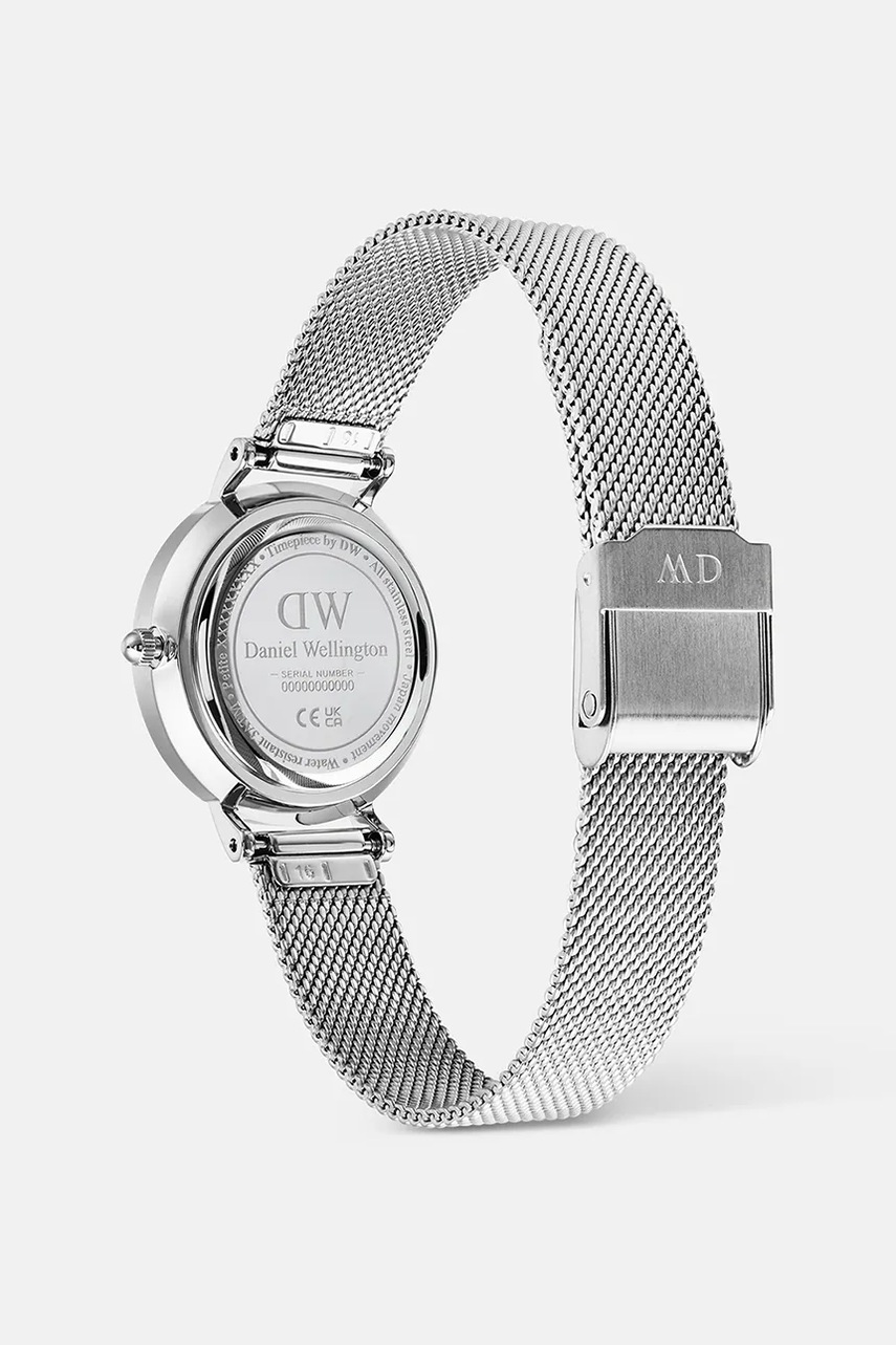 Ρολόι Daniel Wellington χρώμα: ασημί, DW00100858 φωτογραφία