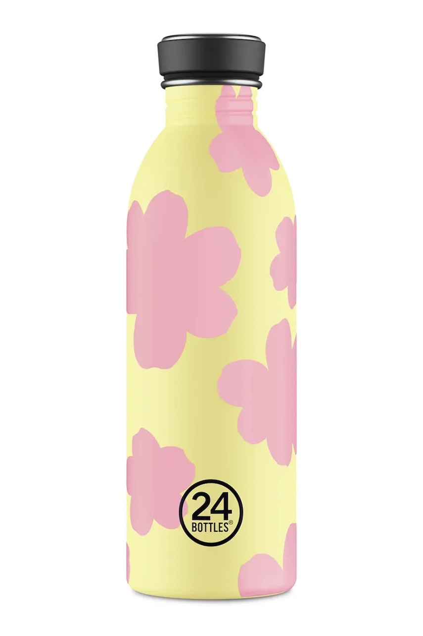 Levně Láhev na vodu 24bottles Urban 500ml Yellow žlutá barva, Urban.500.Yellow