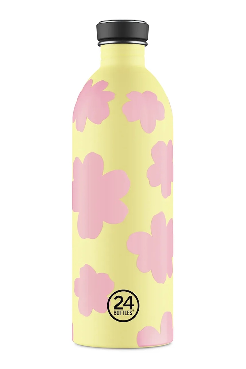 24bottles sticlă de apă Urban 1000ml Yellow culoarea galben, Urban.1000.Yellow