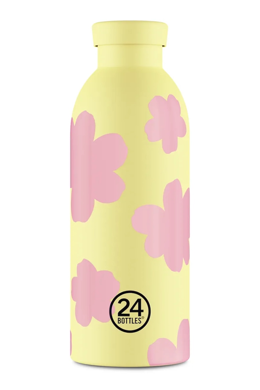 24bottles sticlă termică Clima 500ml Yellow culoarea galben, Clima.500.Yellow