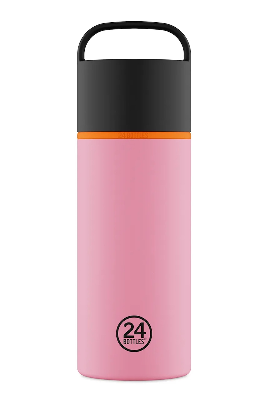 24bottles sticlă termică Spin 730ml Flamingo culoarea roz, Spin.730.Flamingo