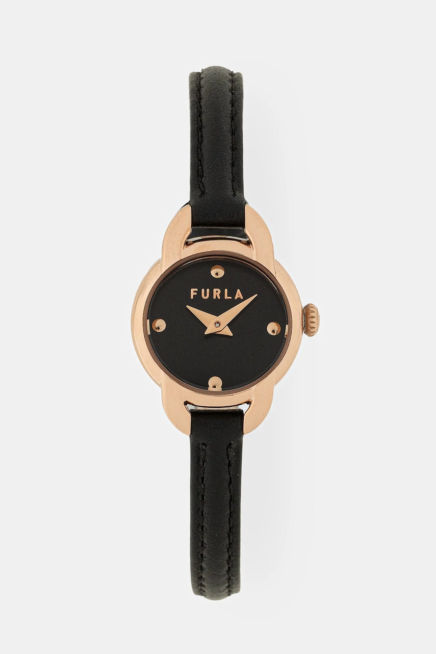 Furla ceas culoarea negru, WW00064004L3