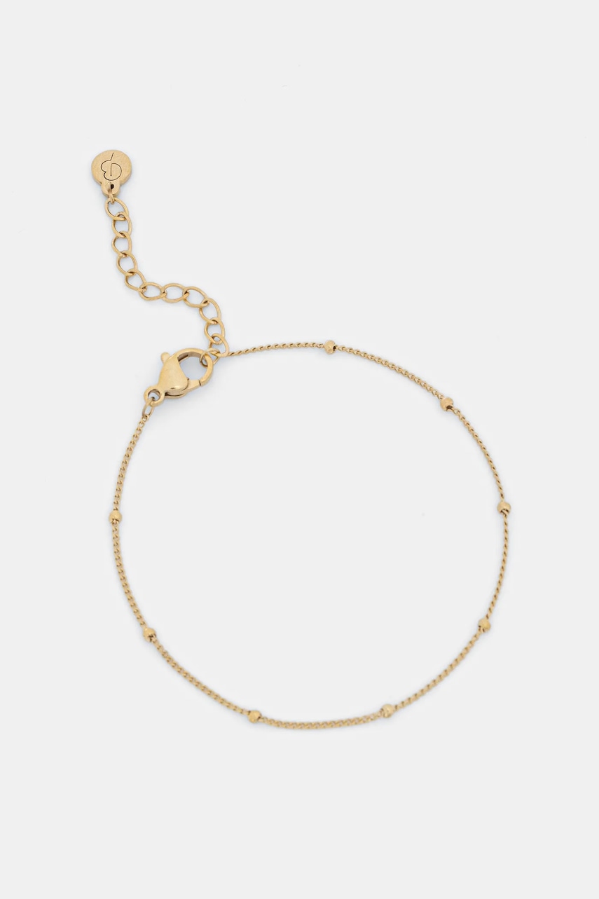 EDBLAD brățară placată cu aur Beaded Chain 127962