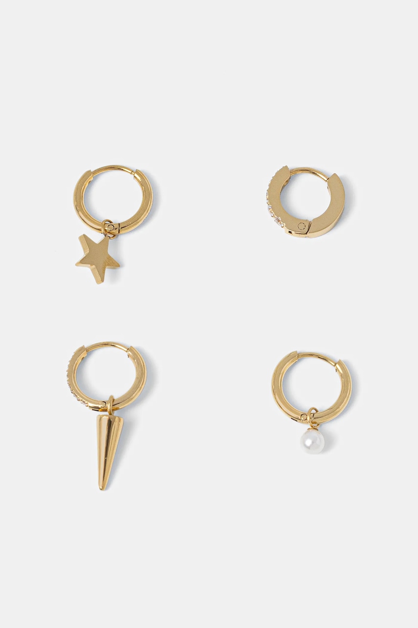 EDBLAD cercei placați cu aur Peak One 4-pack 130611