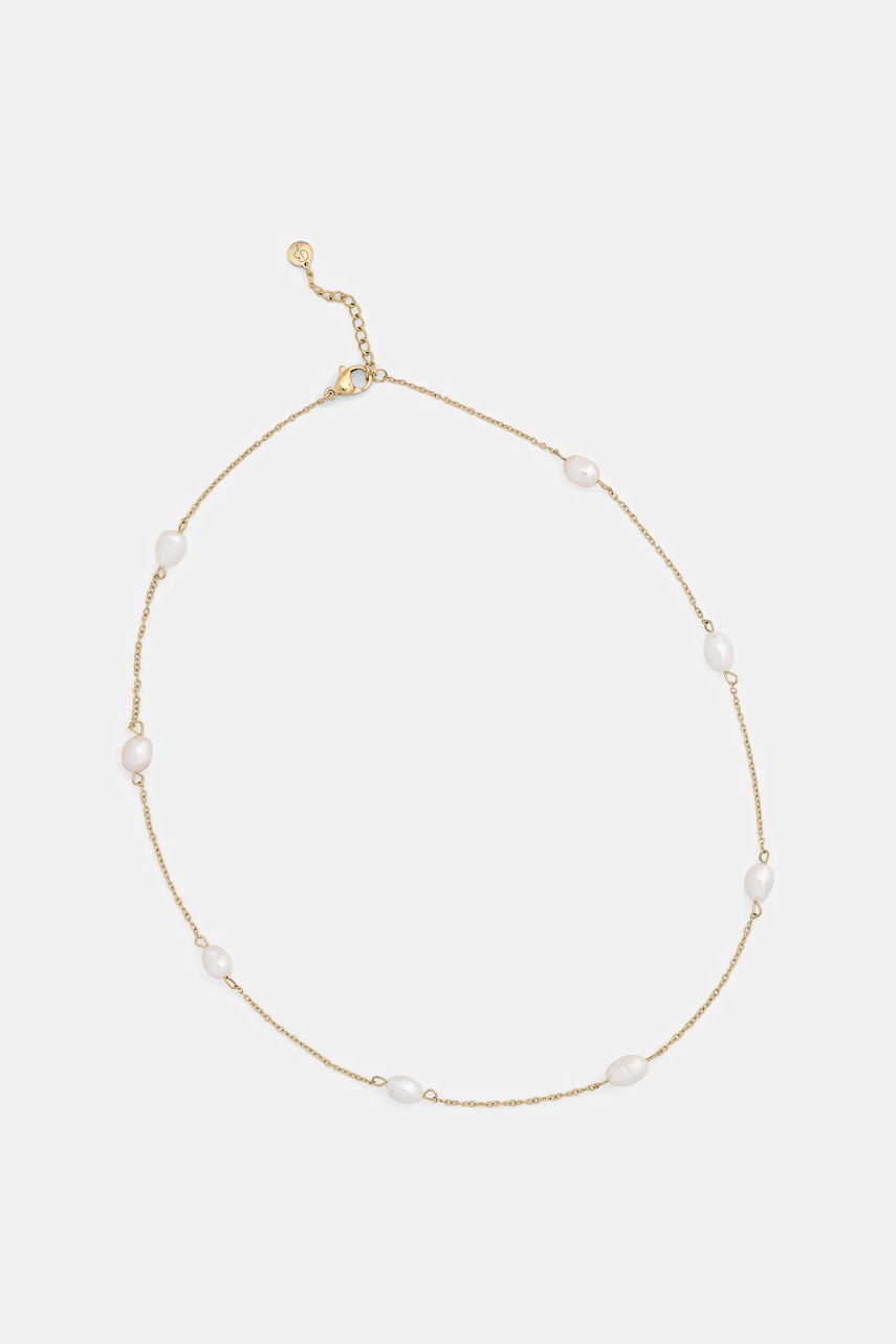 EDBLAD colier placat cu aur Perla 116650