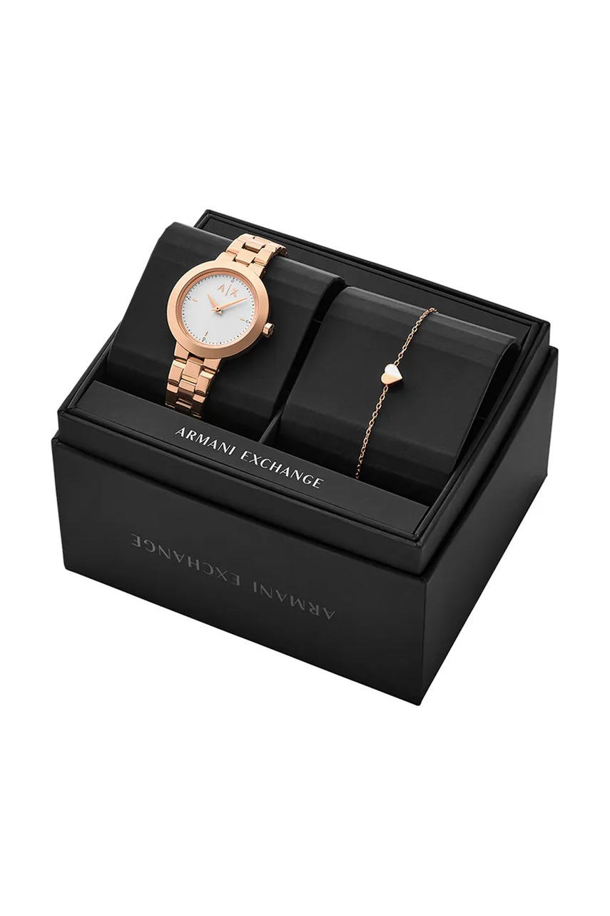 Hodinky a náramok Armani Exchange