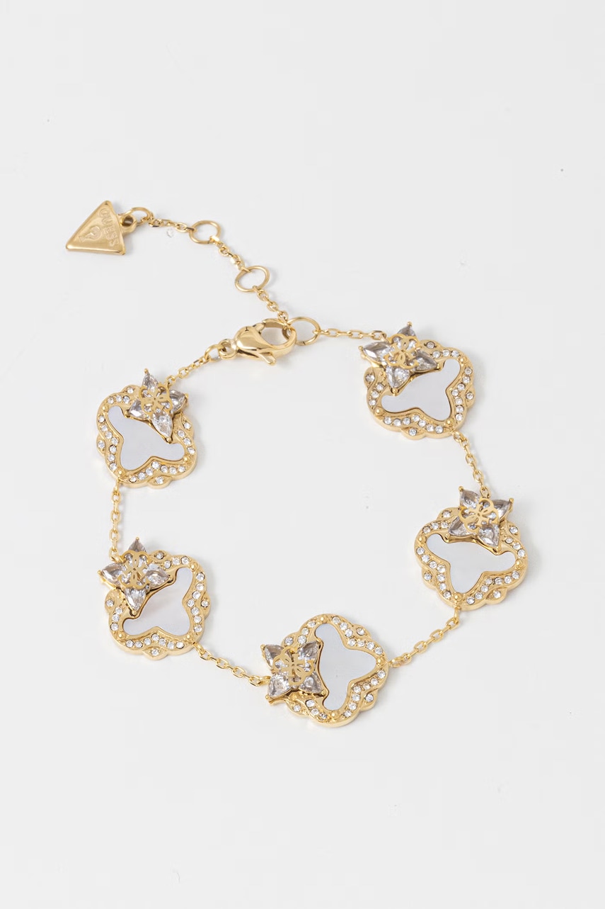 Guess brățară de femei din oțel inoxidabil WILD FLOWER