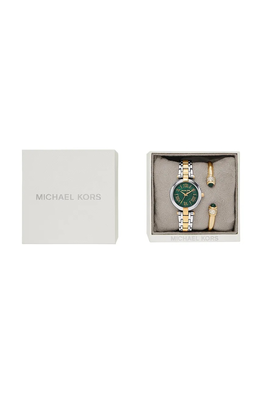 Hodinky a náramok Michael Kors.