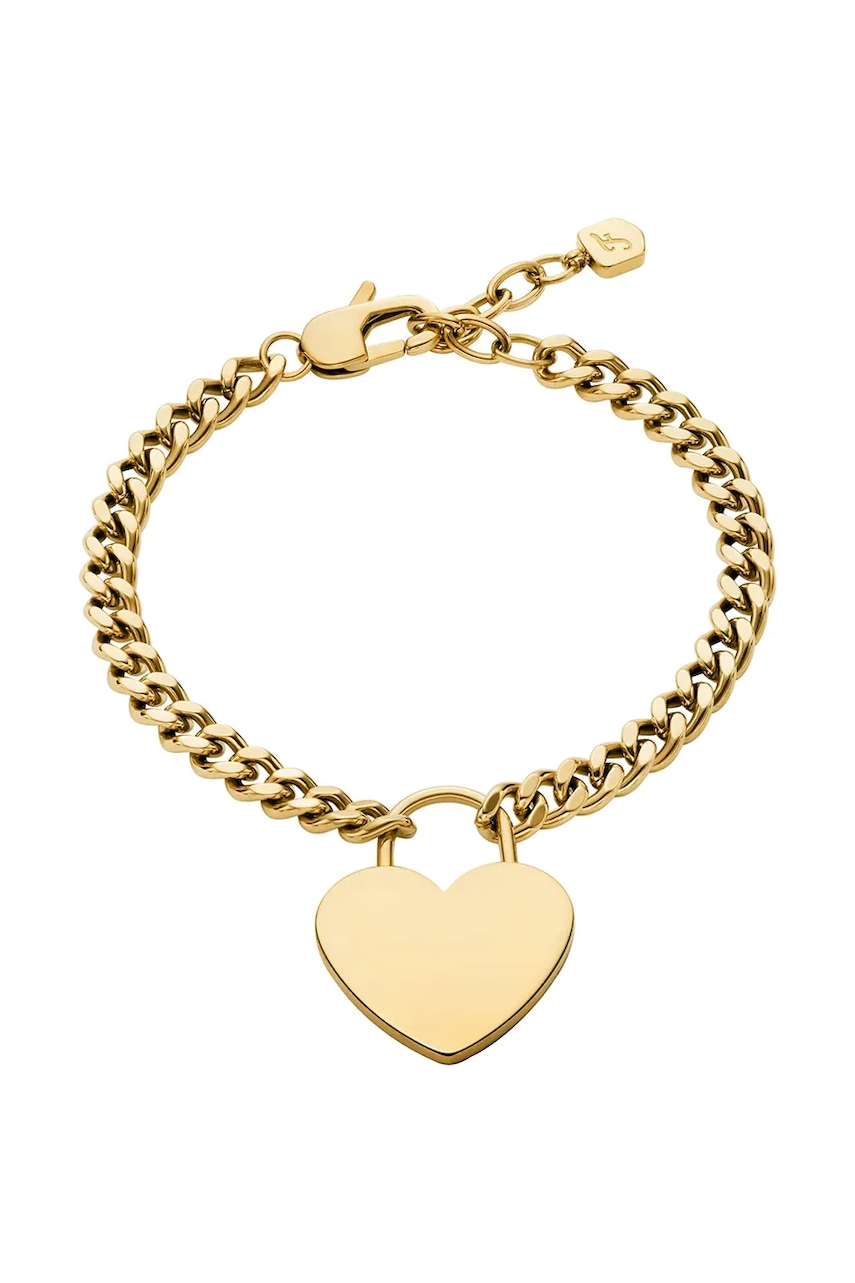 Fossil brățară pentru femei, din oțel inoxidabil fără piatră Sutton