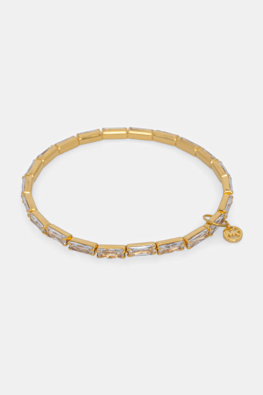 Michael Kors brățară pentru femei plăcată cu aur zirconiu cubic