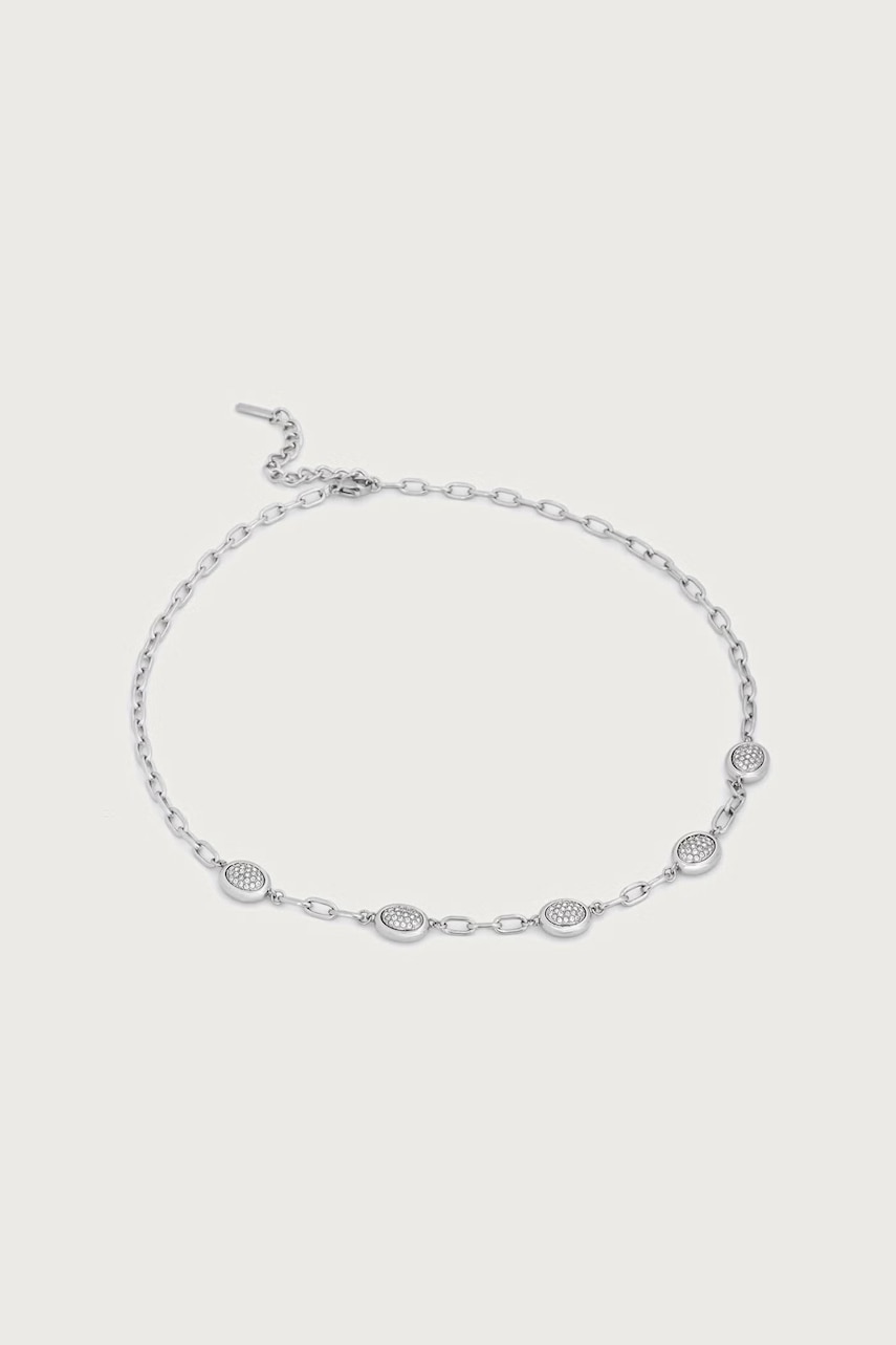 Trussardi lănțișor din oțel inoxidabil