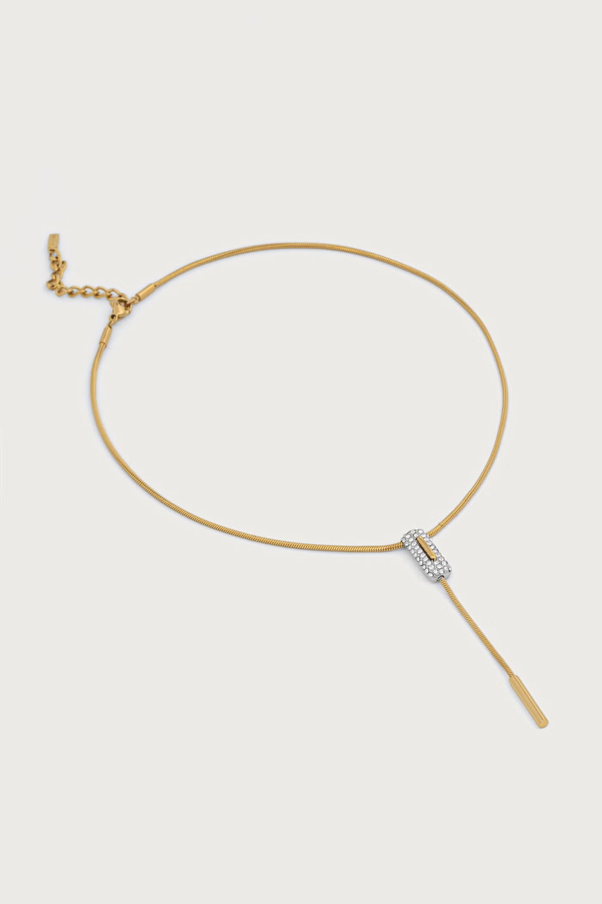 Trussardi lănțișor cu pandantiv pentru femei din metal