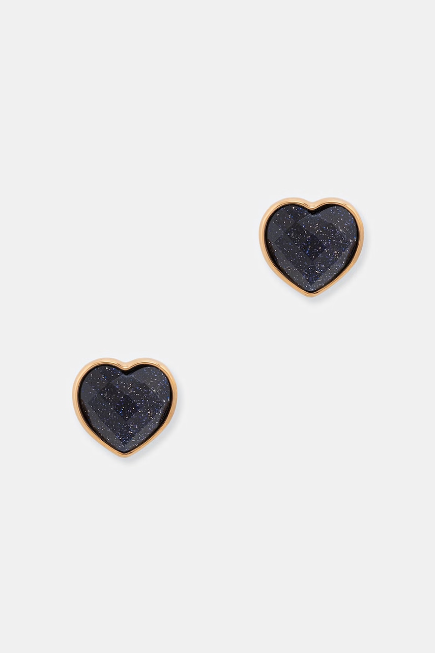 Lilou σκουλαρίκια Γυναικεία επιχρυσωμένα Mini Icons 176/10/KOL/3/CZB/PO χρυσαφί ONE SIZE