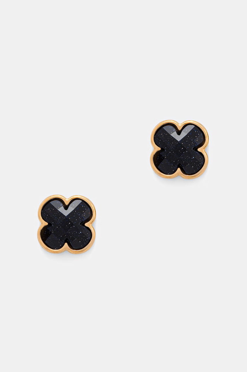 Lilou naušnice za žene pozlaćene Mini Icons
