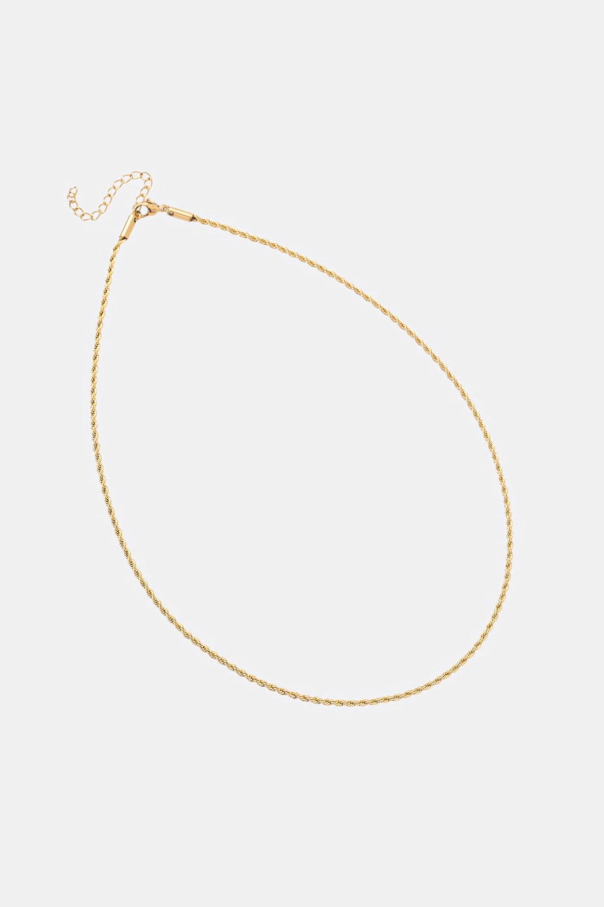 Lilou κολιέ επιχρυσωμένο 249/400/LAN/NO12/PO