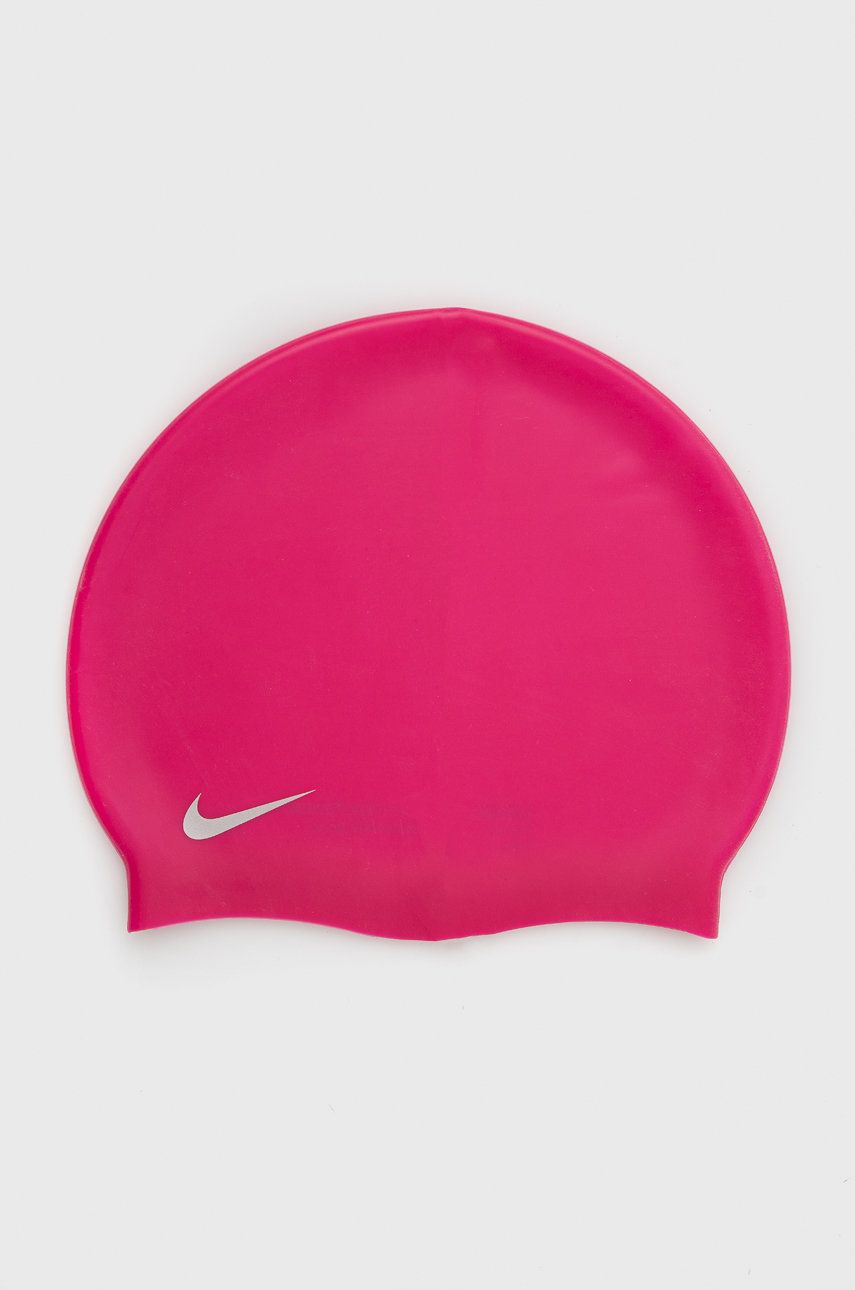 Nike Kids czepek pływacki dziecięcy kolor różowy