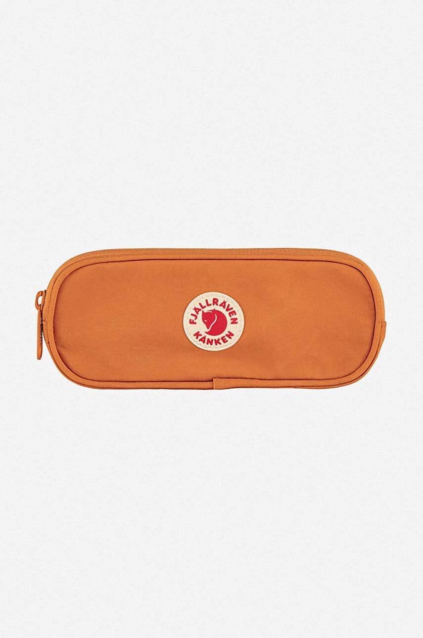 Penál Fjallraven Kanken oranžová barva - oranžová - 65 % Recyklovaný polyester