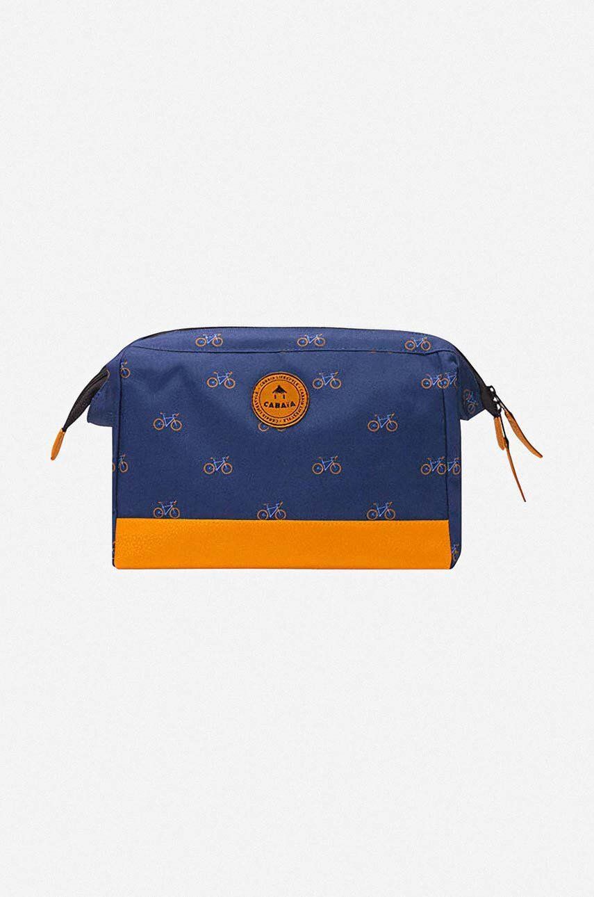 Dětská kosmetická taška Cabaia tmavomodrá barva - námořnická modř -  100 % Polyester