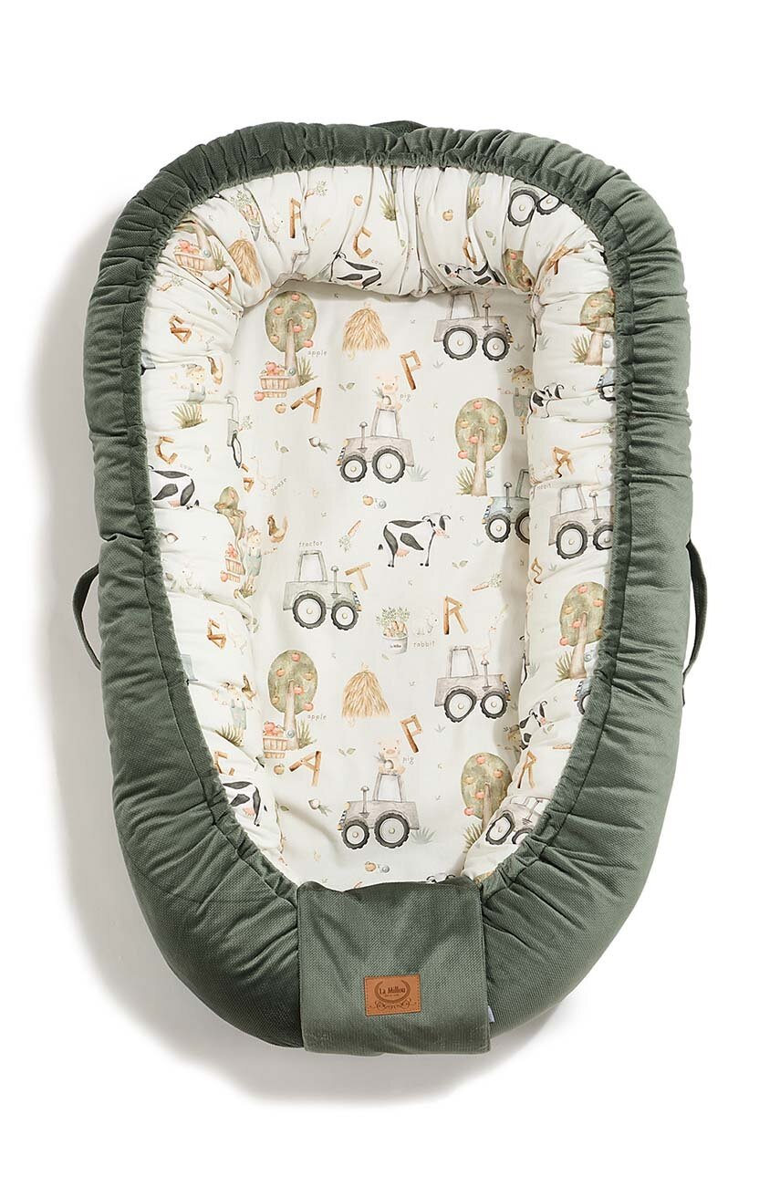 Кокон для младенцев La Millou Best Nest Velvet ABC FARM