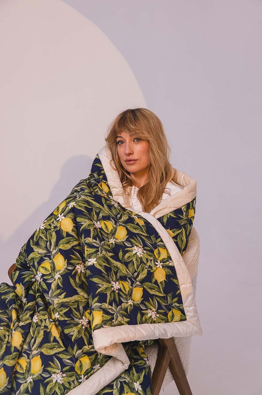 Утепленное одеяло для младенцев La Millou Velvet POSITANO BY NIGHT Утепленное одеяло для младенцев La Millou Velvet POSITANO BY NIGHT