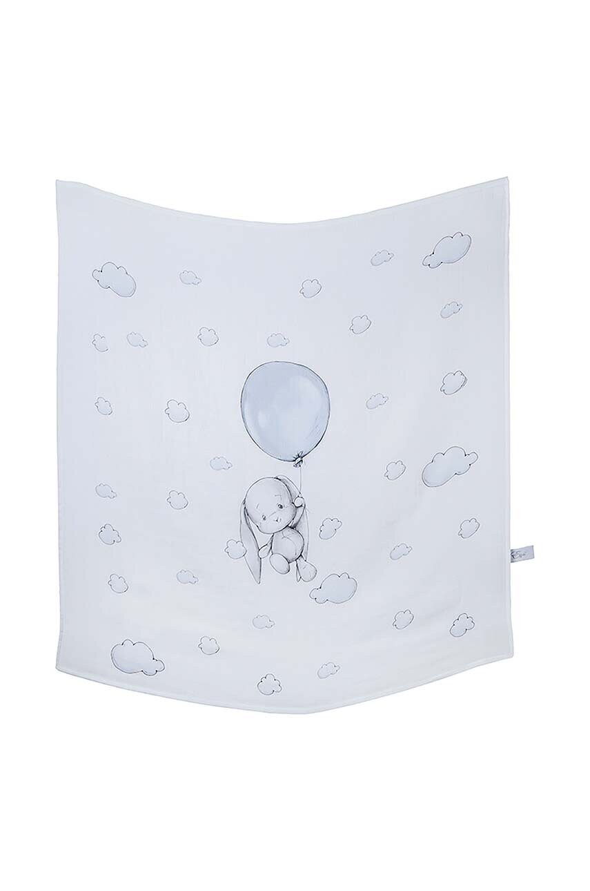 Effiki 95x95 cm Duży otulacz muślinowy