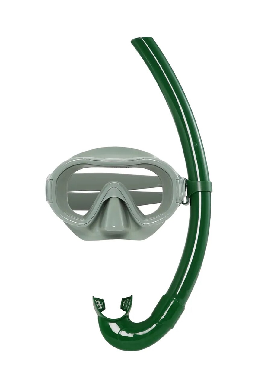 Petites Pommes trusa de scufundare pentru copii BETTY SNORKELING SET culoarea verde, BETTY
