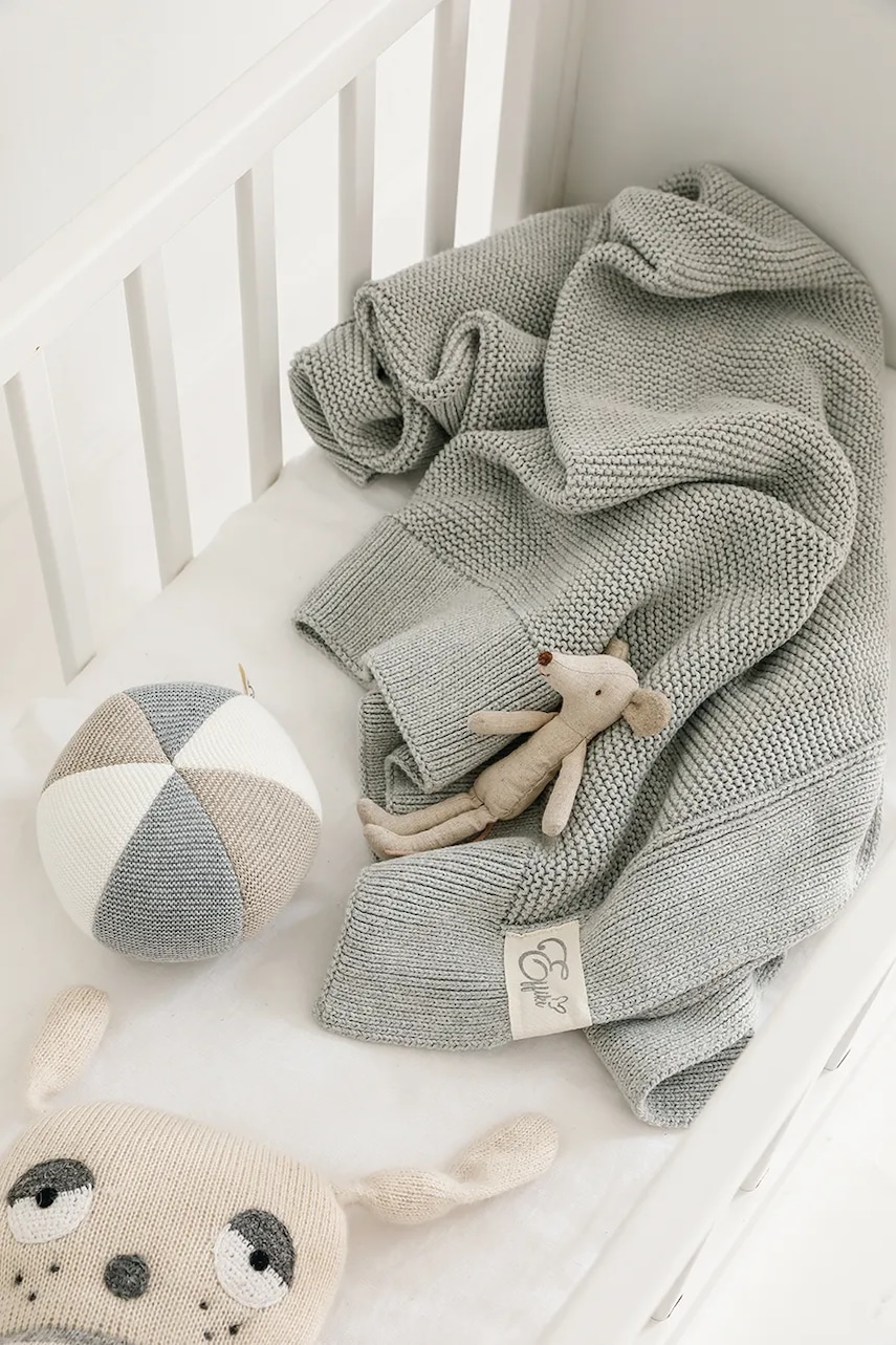 Effiki pătură pentru copii Kocyk z bawełny organicznej