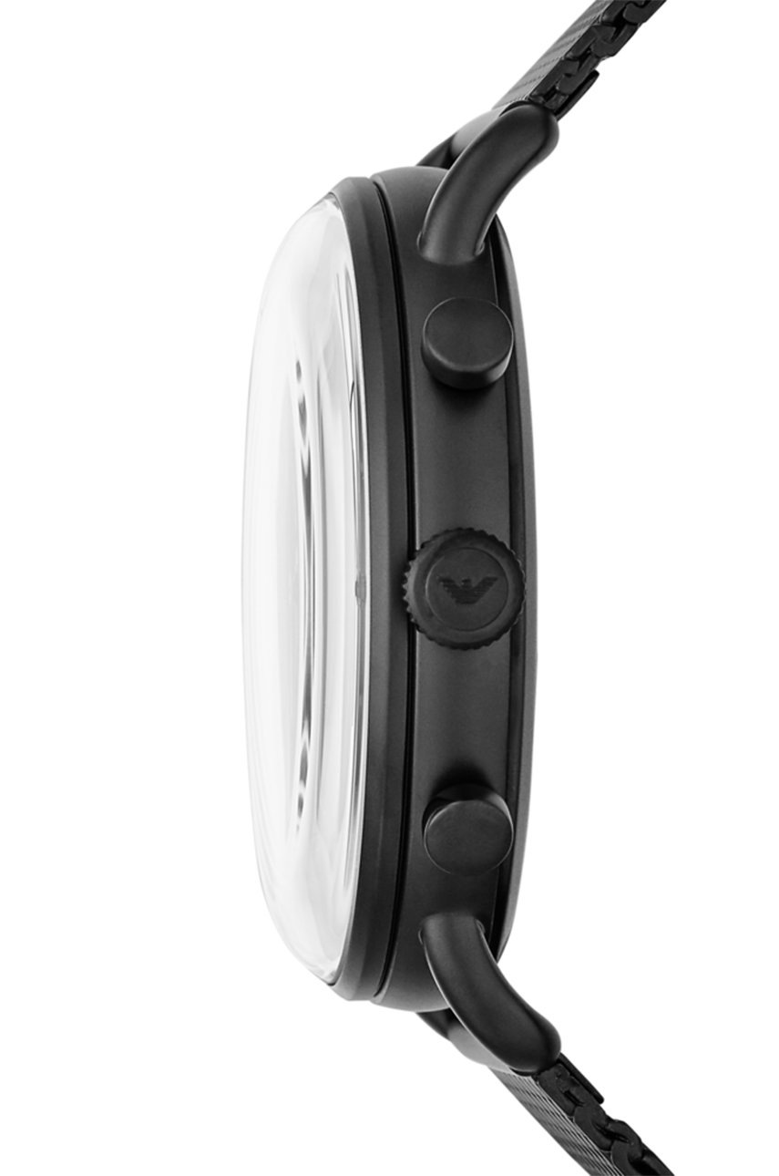 

Годинник Emporio Armani чоловічий колір чорний