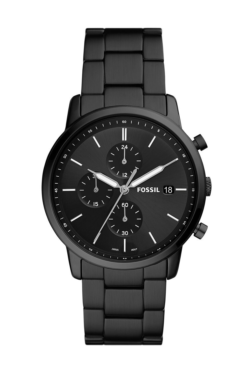 

Годинник Fossil чоловічий колір чорний