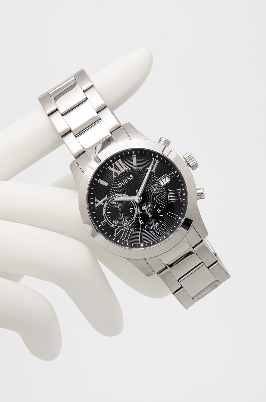 

Часовник Guess W0668G3 мъжки в сребристо, Сребърен