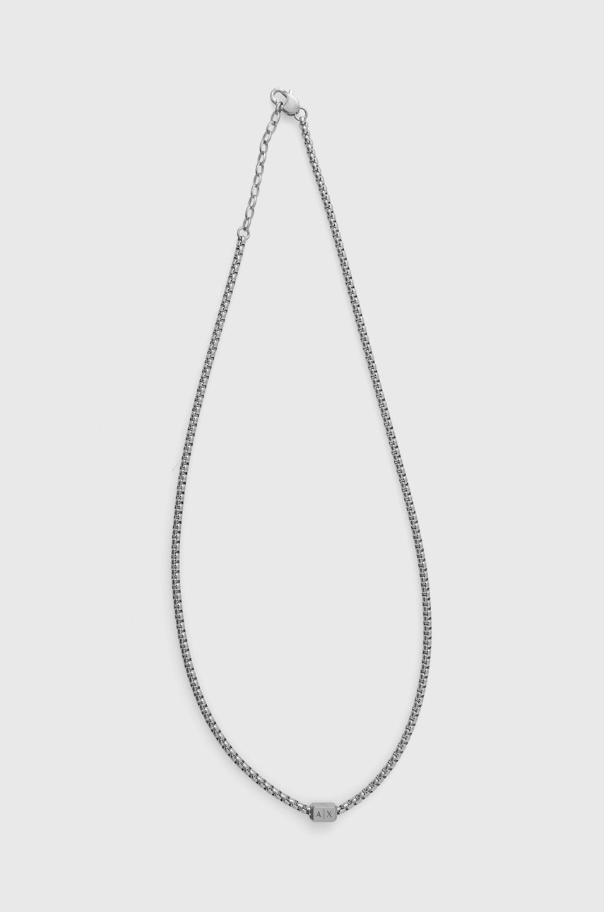 

Armani Exchange - Колие, Сребърен