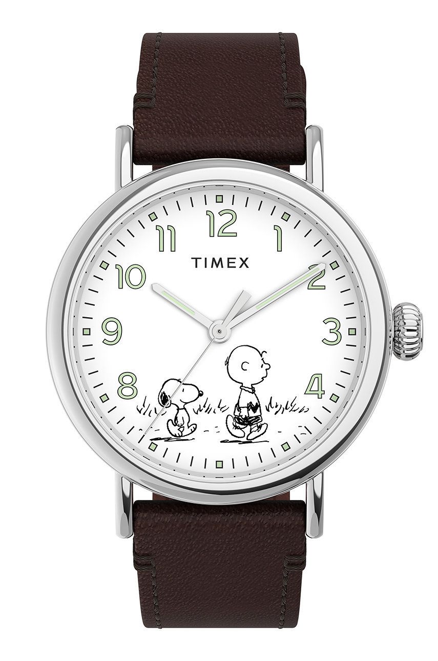 Timex Zegarek TW2U71000 męski kolor srebrny