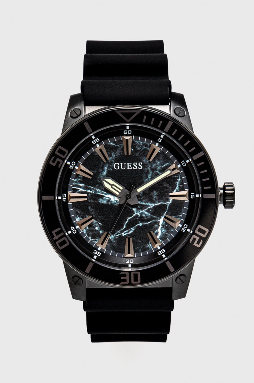 

Часовник Guess мъжки в черно, Черен