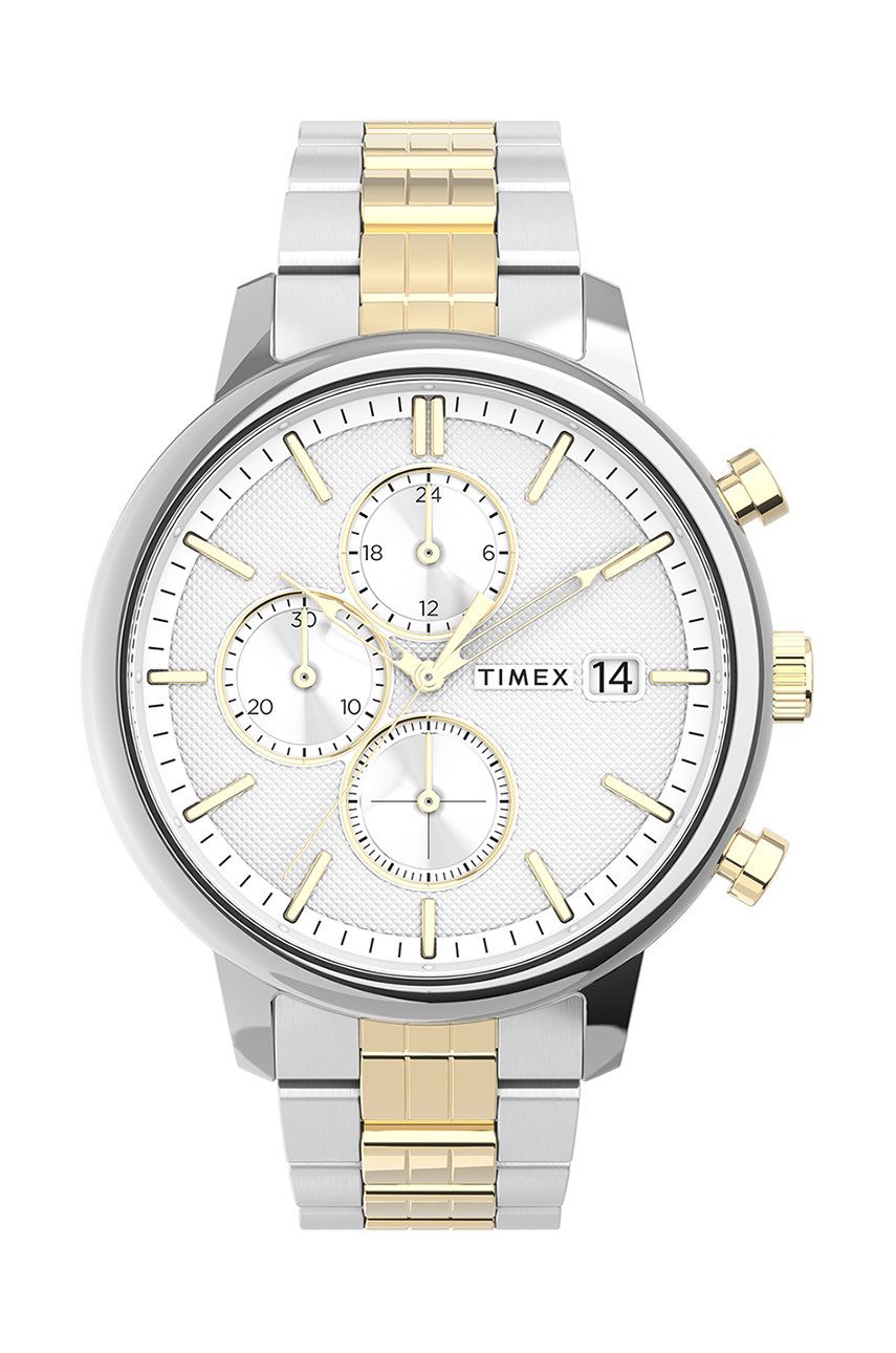 Timex ceas Tw2v01800 Chicago barbati, culoarea argintiu answear.ro