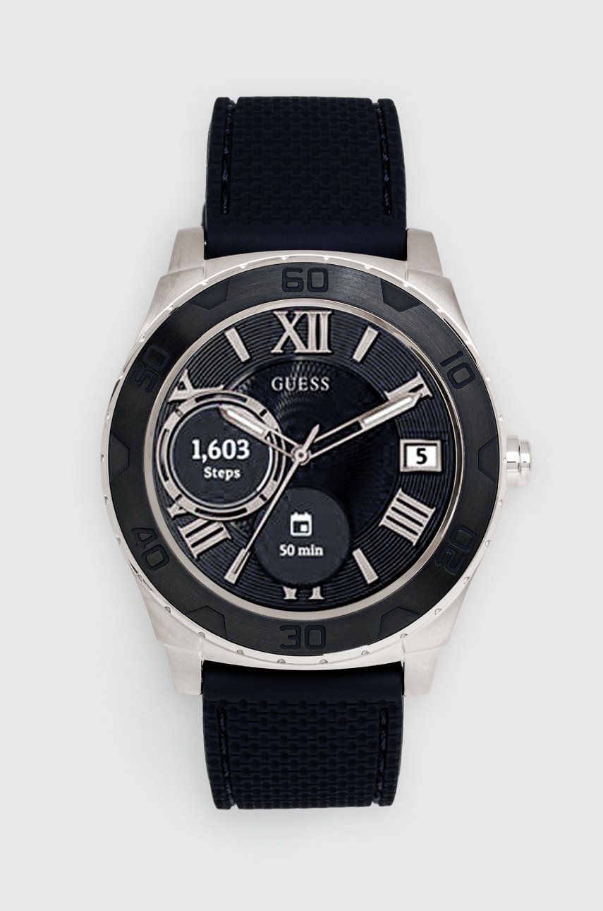 Smart hodinky Guess pánske, čierna farba