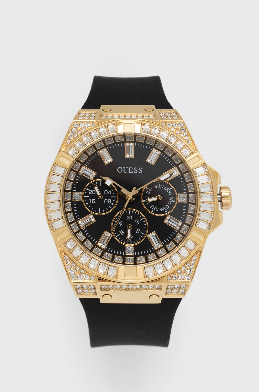 

Часовник Guess мъжки в черно, Черен