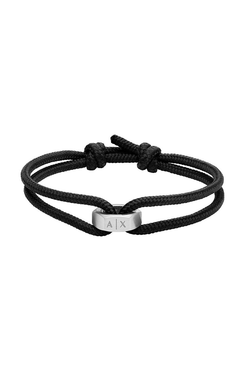 

Гривна Armani Exchange мъжка, Черен