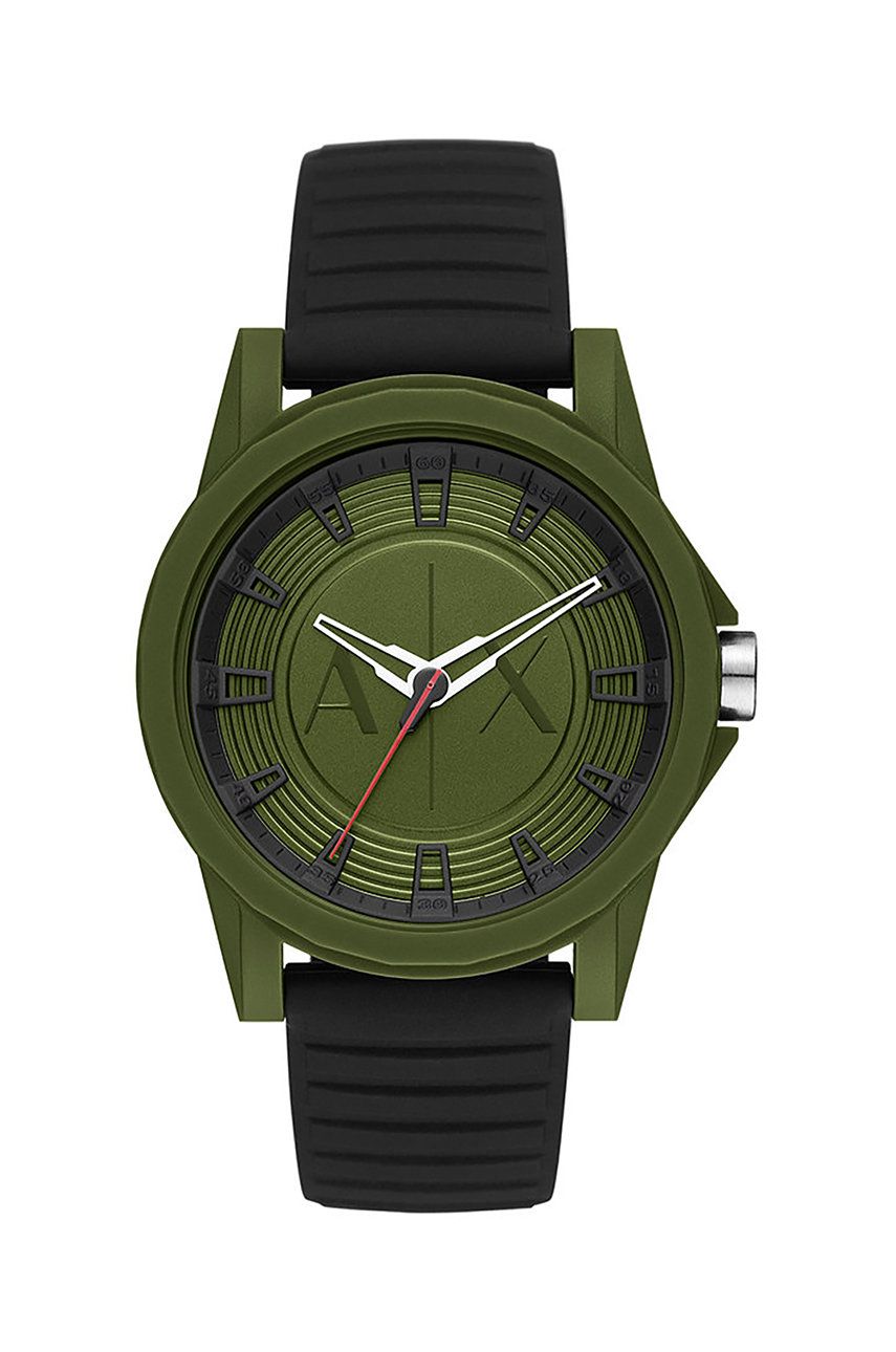 Armani Exchange zegarek męski kolor zielony