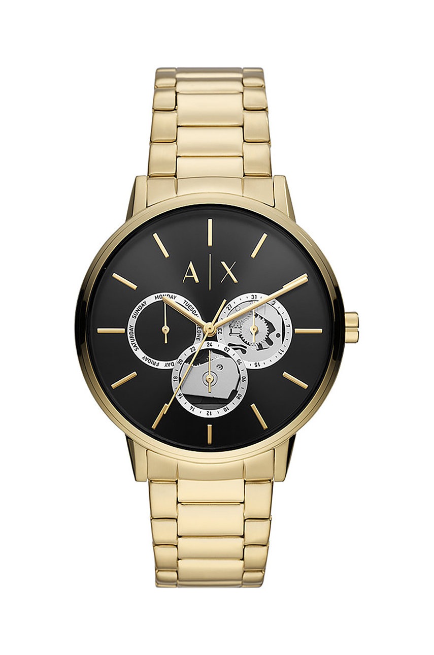 

Годинник Armani Exchange чоловічий колір золотий