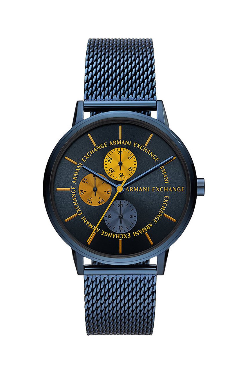 Ρολόι Armani Exchange χρώμα: ναυτικό μπλε