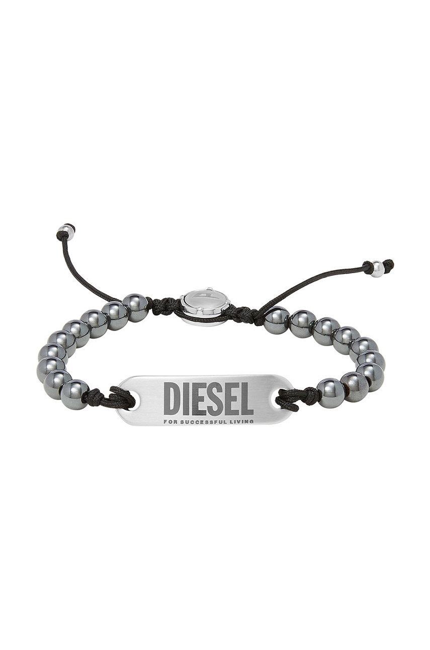 

Гривна Diesel мъжка, Сив