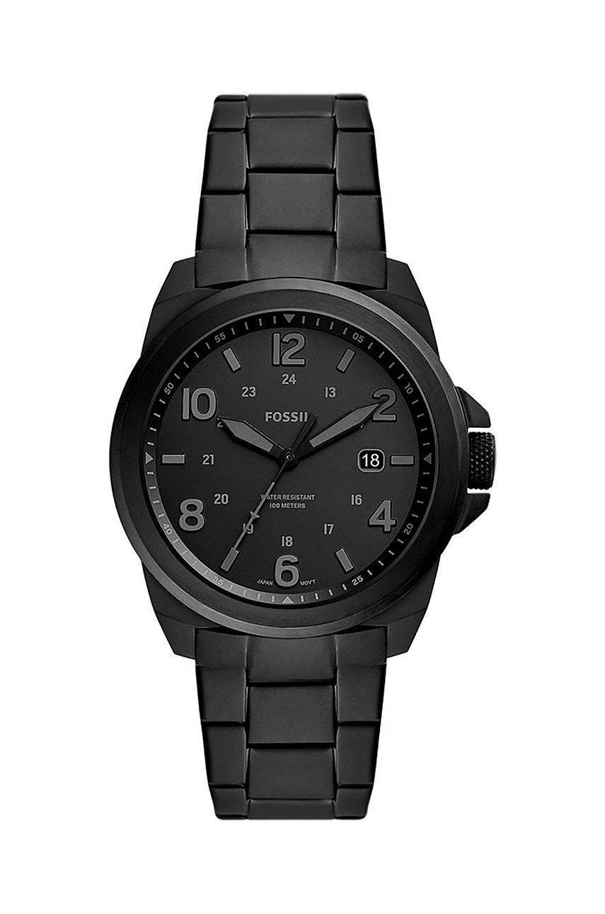 

Годинник Fossil чоловічий колір чорний