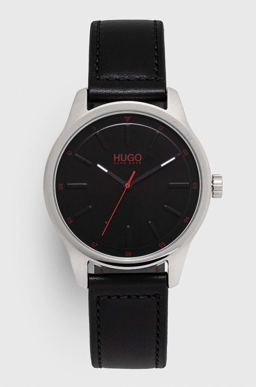 HUGO ceas 1530018 barbati, culoarea negru